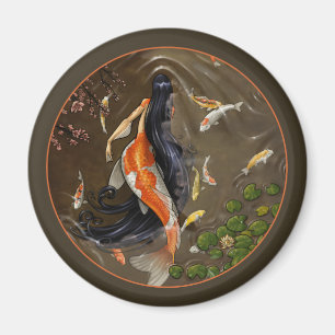 Imã Koi Mermaid Magnet