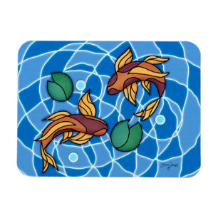 Ímã Koi Pond