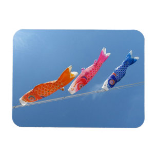 Ímã Koinobori (carp stream): Japão