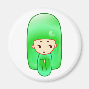 Imã Kokeshi da hortelã