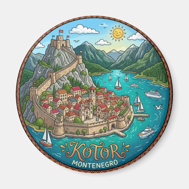 Imã Kotor Montenegro (Frente)