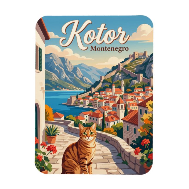 Ímã Kotor, Montenegro Montenegro (Vertical)