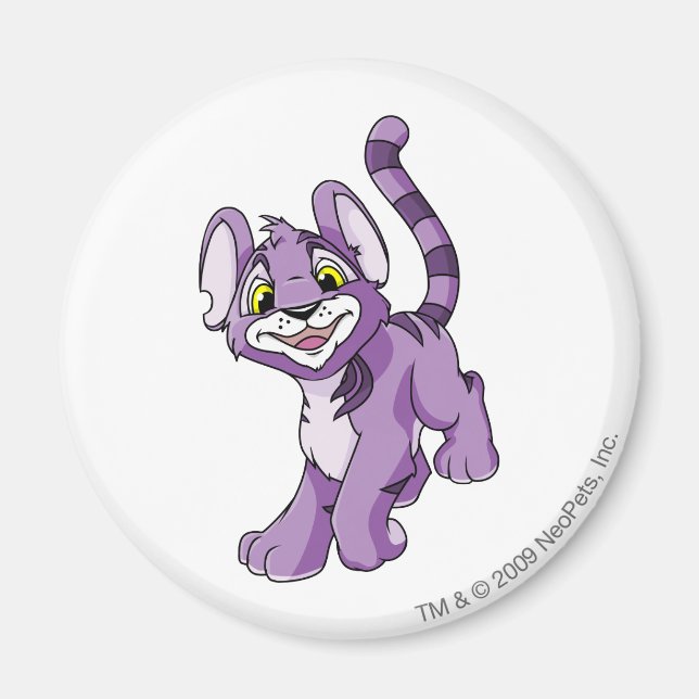 Imã Kougra Purple (Frente)