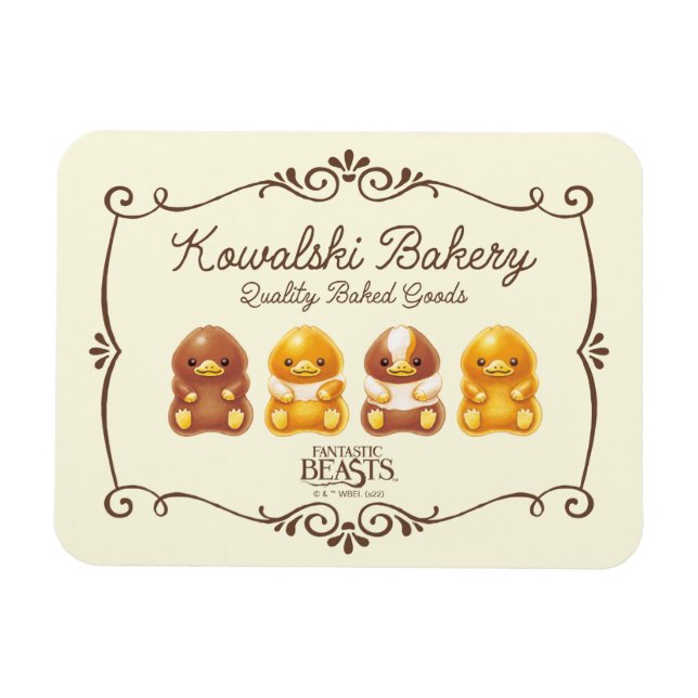 Ímã Kowalski Bakery - Bebê Nifflers (Horizontal)