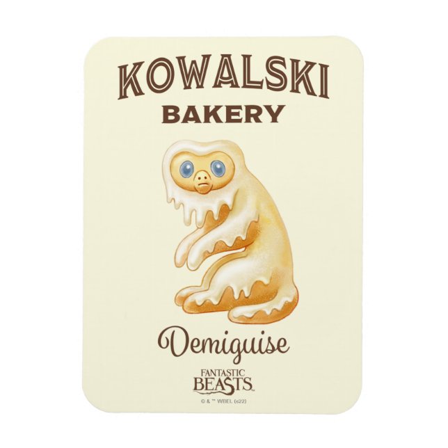 Ímã Kowalski Bakery - Demiguise (Vertical)