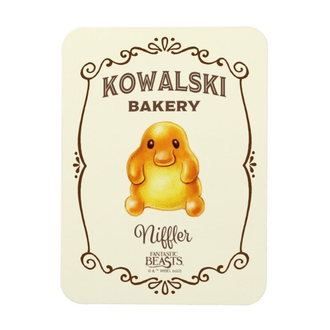 Ímã Kowalski Bakery - Niffler (Vertical)