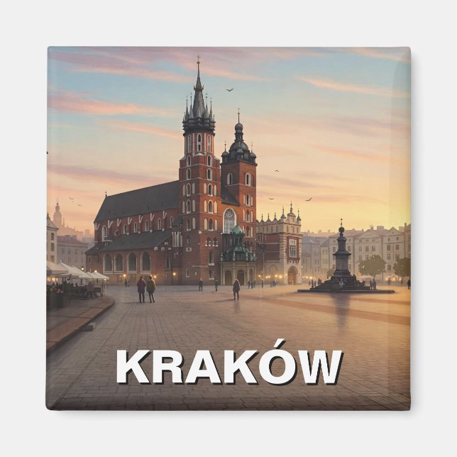 Imã Krakow Polônia Viagem (Frente)