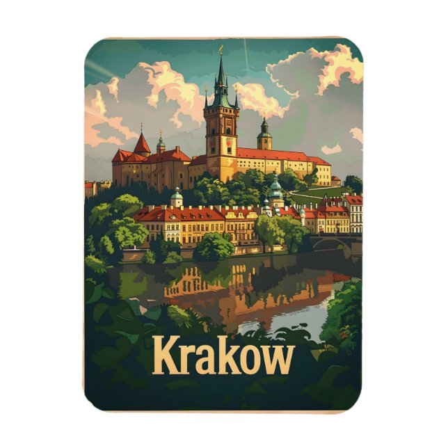 Ímã Krakow Vintage (Vertical)