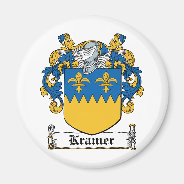 Imã Kramer Family Crest (Frente)