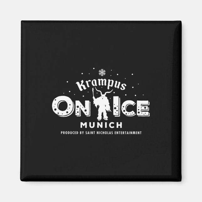 Imã Krampus Run Munich Alemanha (Frente)