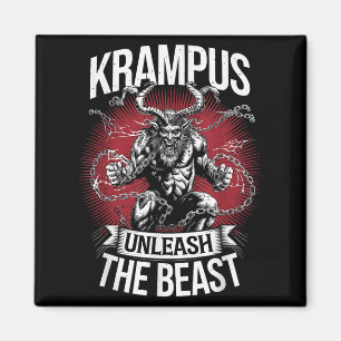 Imã Krampusnacht Monstro de Natal Krampus Amante Festa
