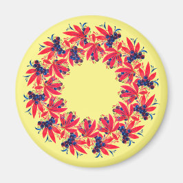 Imã Kranz aus Trauben und Blättern