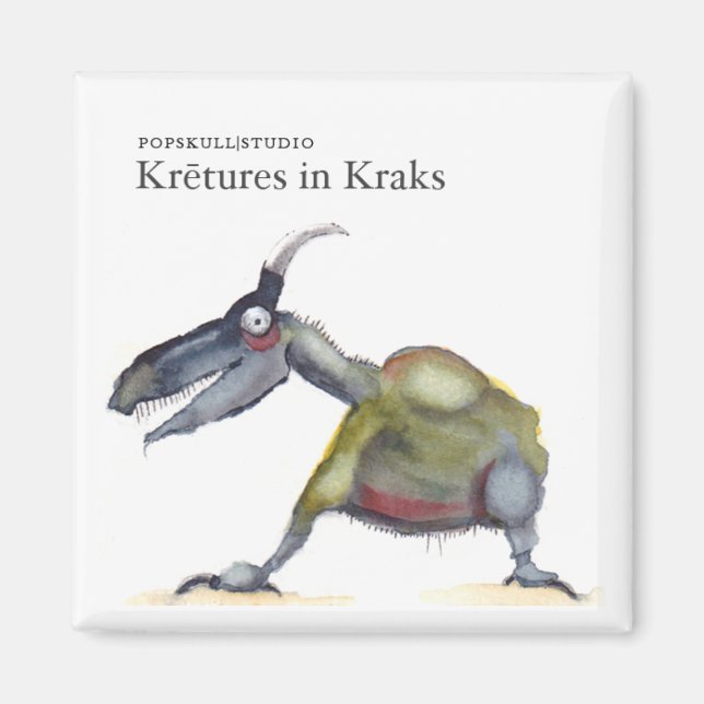 Imã Kretures no íman dos Kraks... (Frente)