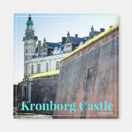 Imã Kronborg Dinamarca Souvenir Magnet