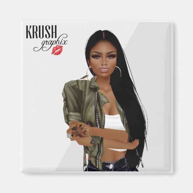 Imã Krush Graphix por Ahsek Novel Magnet 4 (Frente)