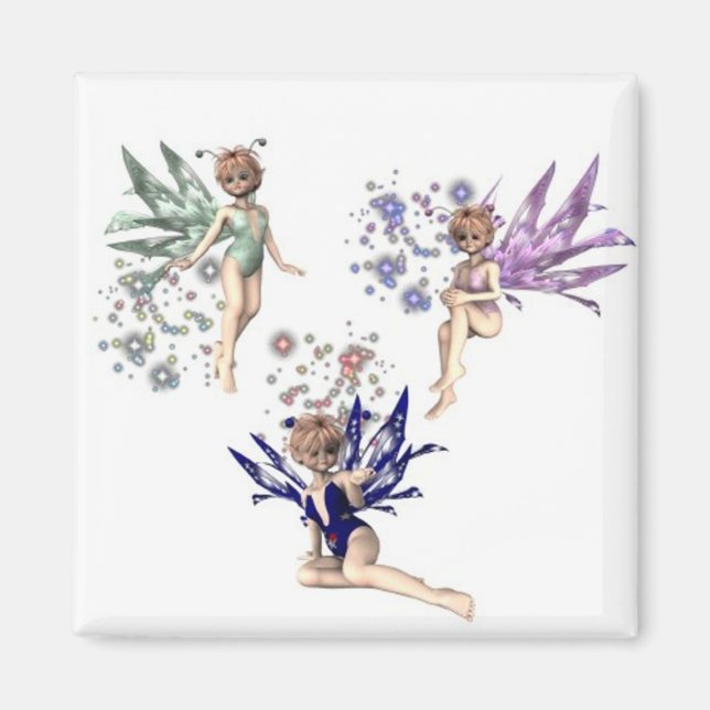 Imã KRW Fairy Trio Magnet (Frente)