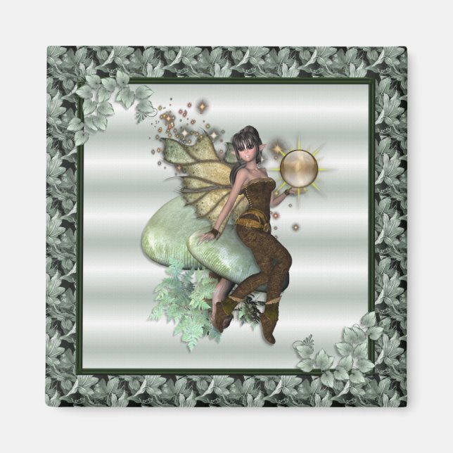 Imã KRW Green Leaf Faery (Frente)