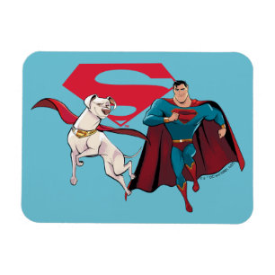 Ímã Krypto e Superman