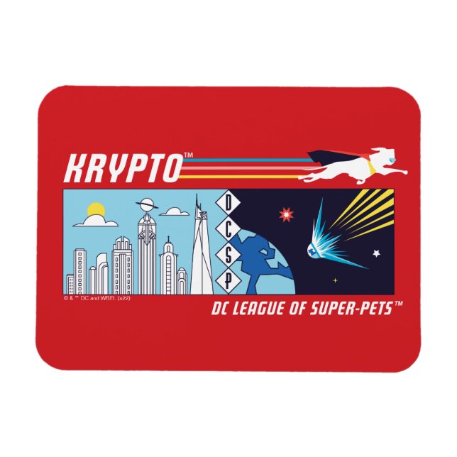 Ímã Krypto Exterior para Metrópolis (Horizontal)