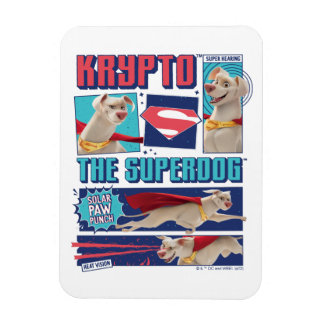 Ímã Krypto Os Painéis De Quadrinhos Super Cachorros