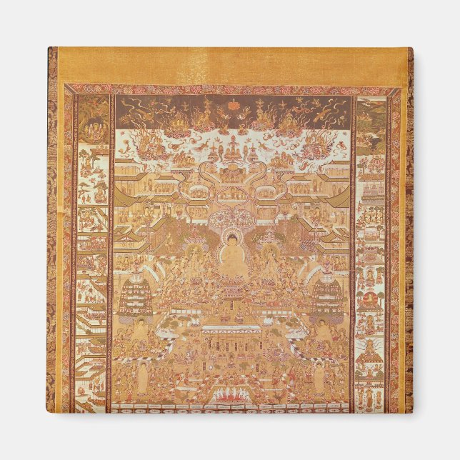 Imã Kshitigarbha, Juíza do Inferno, de Dunhuang (Frente)