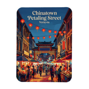 Ímã Kuala Lumpur - Chinatown (Rua Petaling)