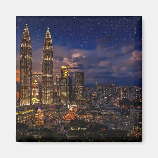 Imã Kuala Lumpur, Petronas Twin Towers, (Frente)