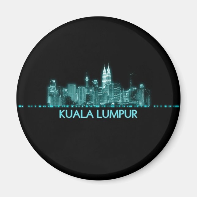 Imã Kuala Lumpur Skyline (Frente)
