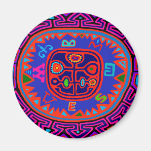 Imã Kuna Indian Mola Compass