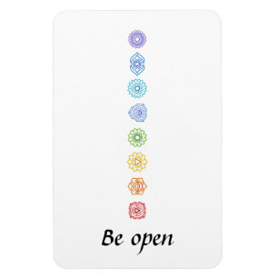 Ímã Kundalini Yoga Chakra Esteja Aberto