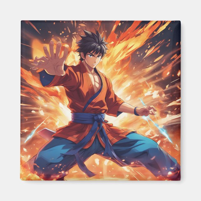 Imã Kung Fu Fighter 1 (Frente)