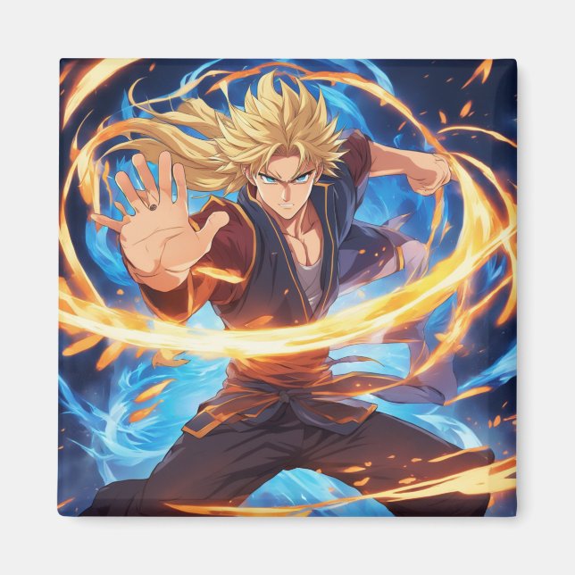 Imã Kung Fu Fighter 6 (Frente)