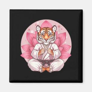 Imã Kung Fu Tigre Flor de Lótus Kickboxing Taekwondo