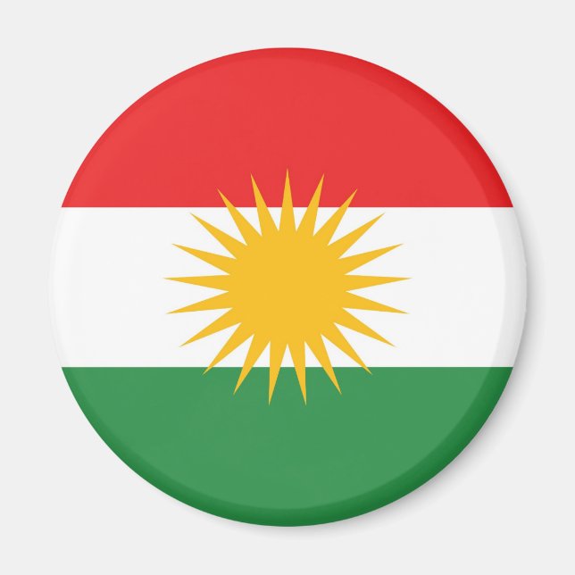 Imã Kurdistan ethnic flag (Frente)