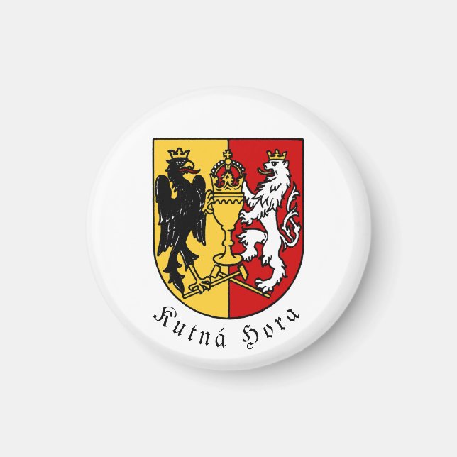 Imã Kutná Hora casaco de armas, República Checa (Frente)