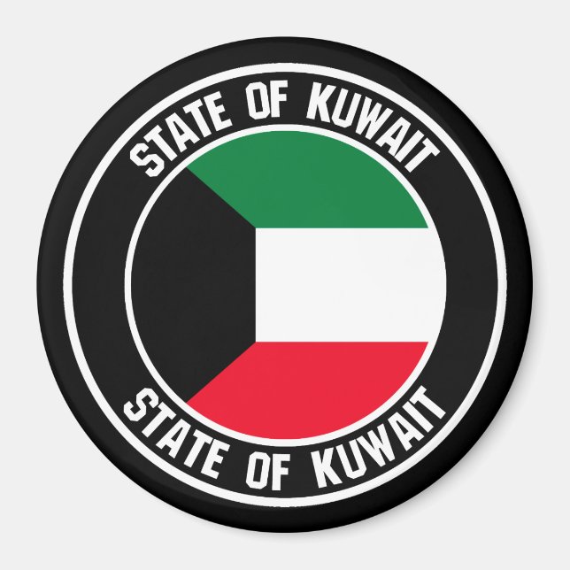 Imã Kuwait Round Emblem (Frente)