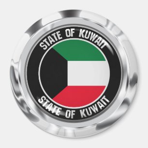 Imã Kuwait Round Emblem