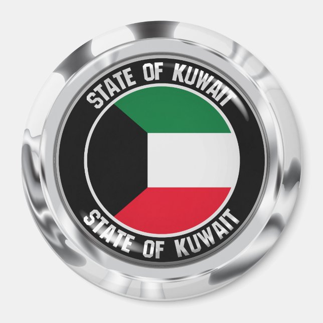 Imã Kuwait Round Emblem (Frente)