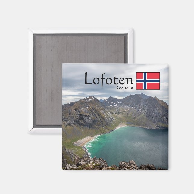 Imã Kvalvika Lofoten Noruega (Front/Back)