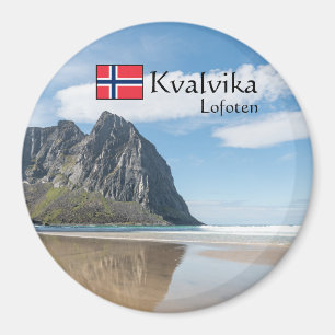 Imã Kvalvika Lofoten Noruega