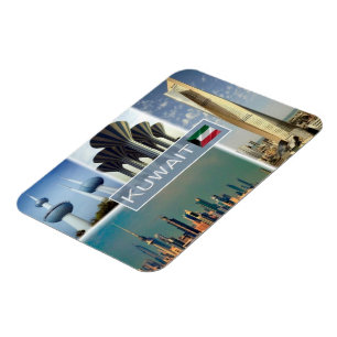 Ímã KW - Kuwait - Torre d'água -