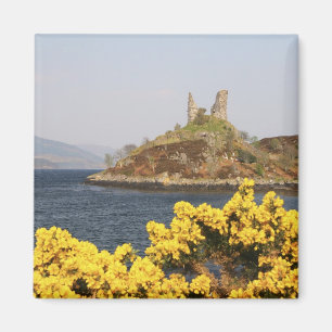 Imã Kyleakin, Escócia. As ruínas antigas de 2