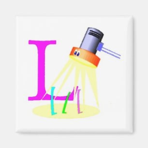 Imã L - Magneta alfabética