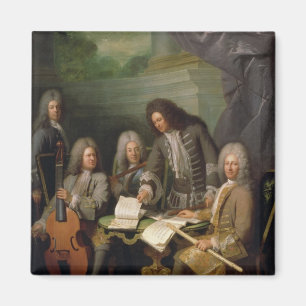 Imã La Barre e outros músicos, c.1710