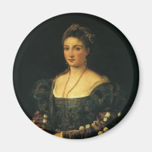 Imã La Bella, Duquesa de Urbino por Ticiano