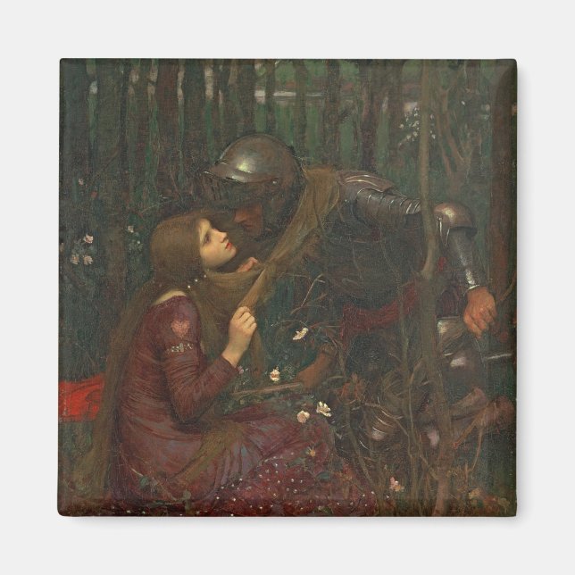 Imã La Belle Dame Sans Merci, 1893 (petróleo na canvas (Frente)
