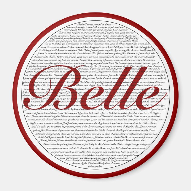Imã La Belle Magnet (Frente)