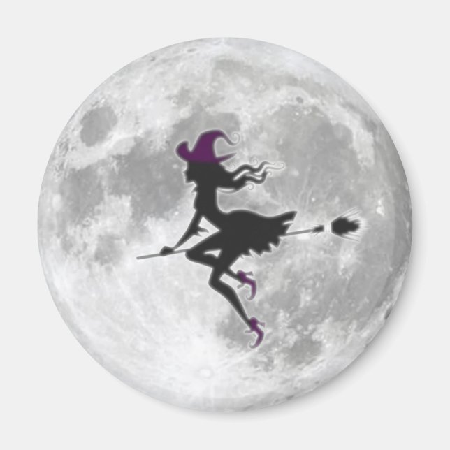 Imã La belle sorcière devant la lune (Frente)