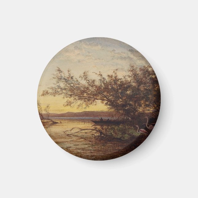 Imã La Camargue, Coucher De Soleil - Félix Ziem (Frente)