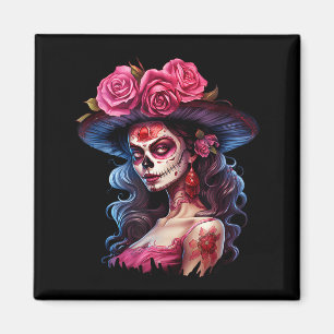 Imã La Catrina Dia De Los Muertos Dia Mexicano Dos Mor